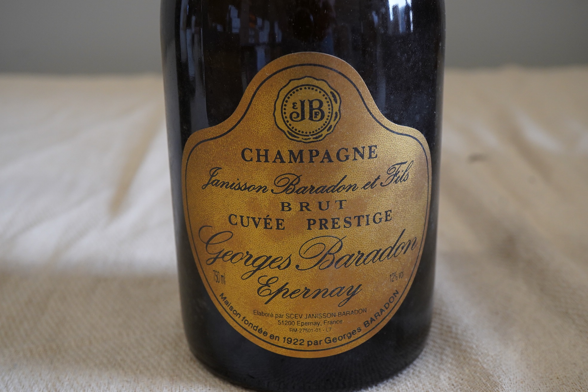 Champagne: Janisson Baradon, Cuvée Prestige Brut, 1999